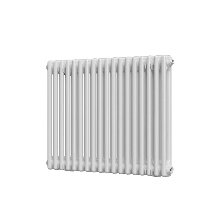 3 Column Horizontal Designer Radiator 600 x 830mm - White