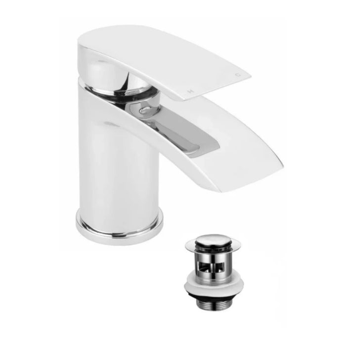 Corbi Basin Tap with Waste - Chrome