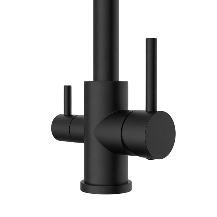 Triflow Square 3-in-1 Kitchen Tap - Black