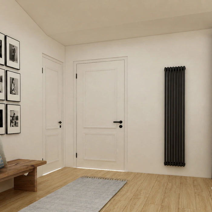 2 Column Vertical Radiator Anthracite 1800x380mm
