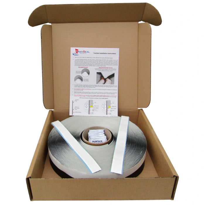 Sealux 3m Flexible Waterproof Upstand Shower Tray & Bath Seal Kit