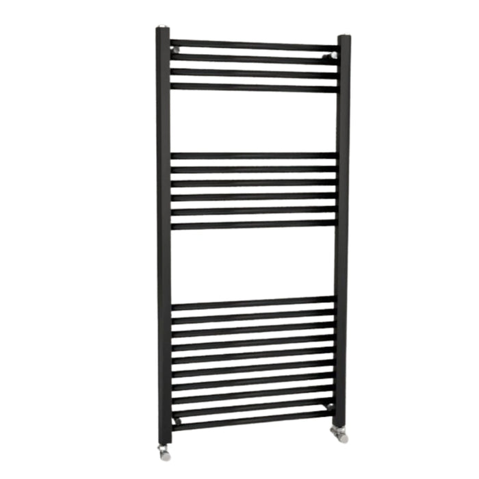 1200 x 600mm Towel Radiator - Black