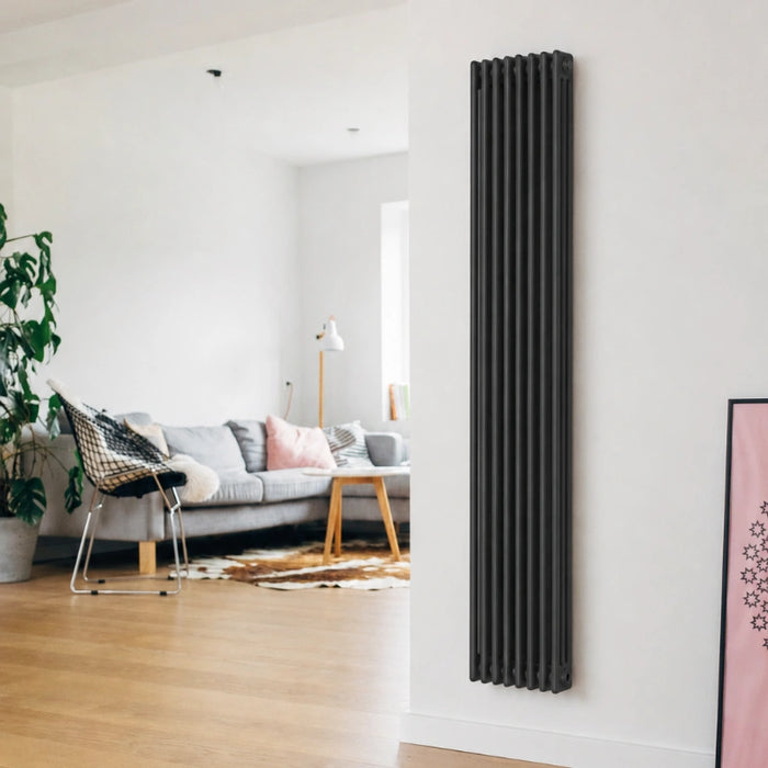 2 Column Vertical Radiator Anthracite 1800x560mm