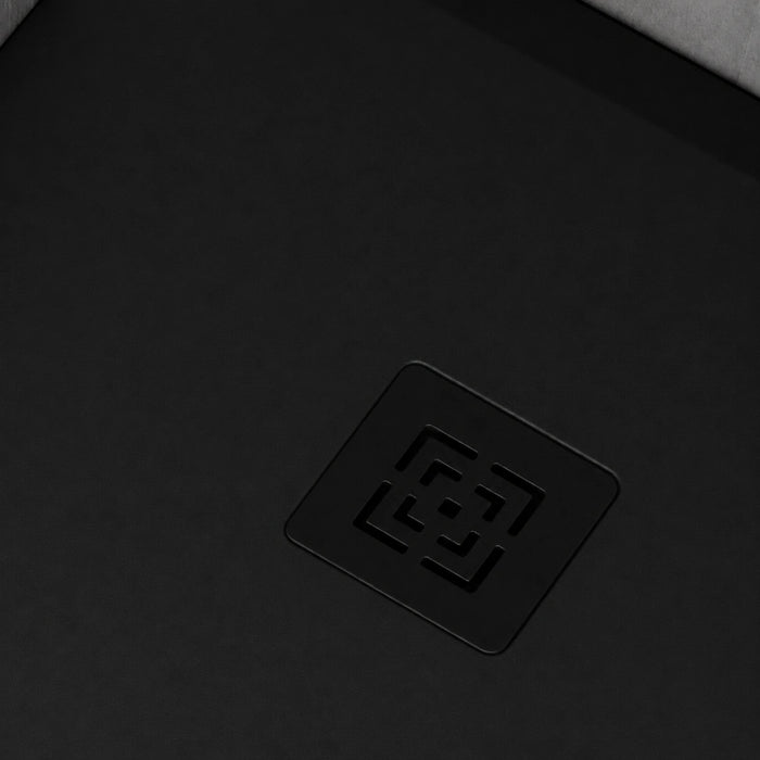 Slate Shower Tray Colour Matching Grid - Black