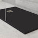 Andora 1100 x 800mm Anthracite Slate Shower Tray - Bathroom Warehouse