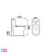open back toilet spec