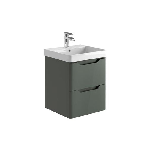 Biarritz 500mm Wall Hung Unit & Basin - Bathroom Warehouse