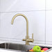 Brushed Brass Kitchen Tap