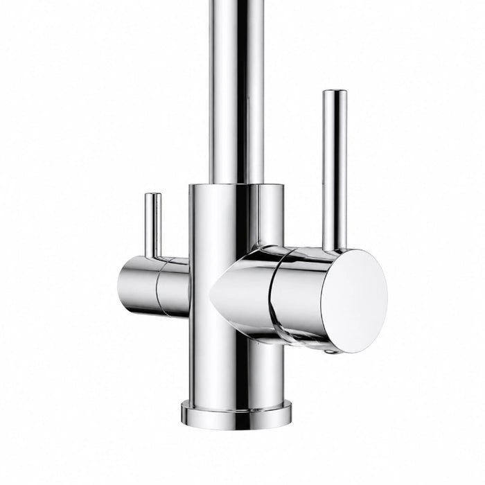 Triflow Square 3-in-1 Kitchen Tap - Chrome