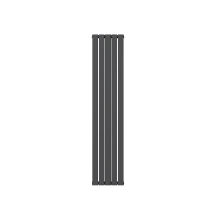 Cadiz Flat Vertical Single Panel Radiator 1800 x 376mm - Anthracite
