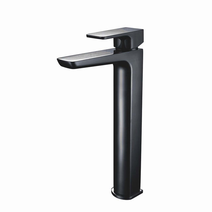 Capri Black Tall Basin Tap - Bathroom Warehouse