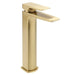 Capri Brushed Brass Tall Basin Tap - Bathroom Warehouse