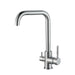 Square Triflow Chrome Filter Tap