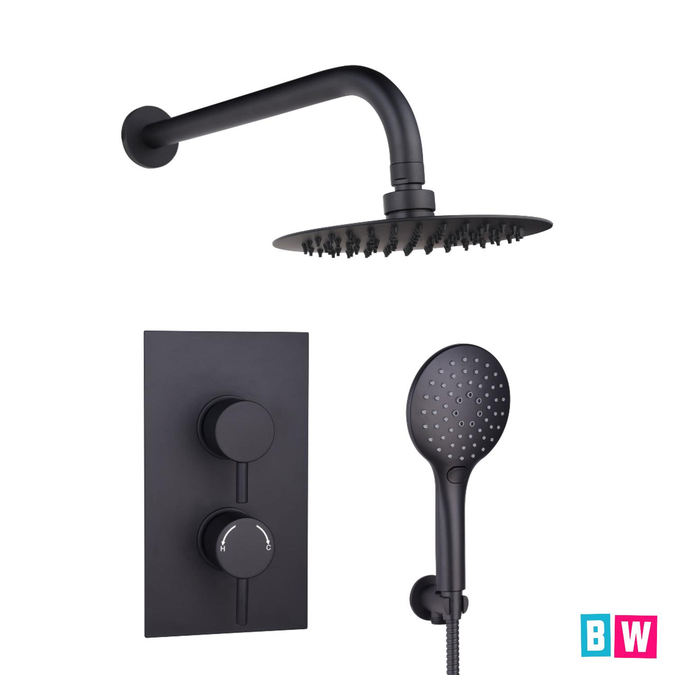 Black Brassware
