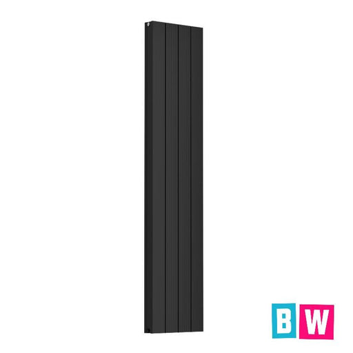 Cordoba Aluminium Anthracite Vertical Radiator 1800x375mm - Bathroom Warehouse