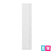 Cordoba Aluminium Vertical Radiator White Double 1800x375mm - Bathroom Warehouse