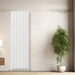 Cordoba Matt - White Aluminium Vertical Radiator 1800x565mm Double - Bathroom Warehouse