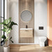 Dax 500mm Oak Wall - Hung Bathroom Cabinet - Bathroom Warehouse