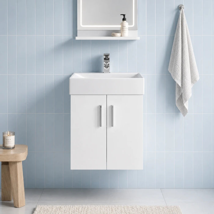 Modern Chrome Bathroom Suite
