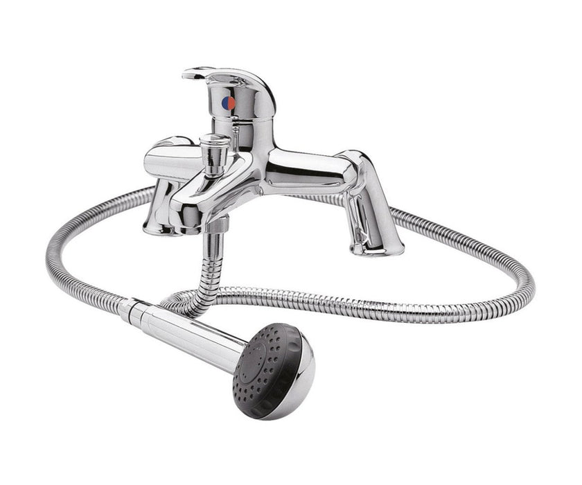 Flow Lever Bath Shower Mixer - Bathroom Warehouse