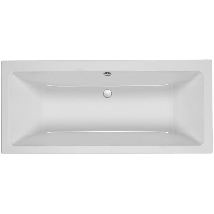 Flow Square Double Ended Bath - Bathroom Warehouse