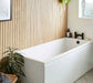 Flow Square Single Ended Bath - Bathroom Warehouse