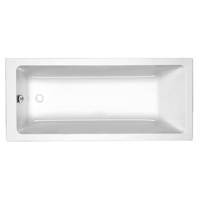 Flow Square Single Ended Bath - Bathroom Warehouse