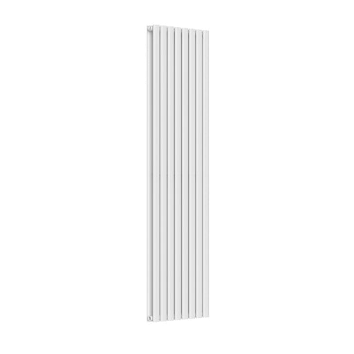 Granada White Vertical Round Panel Radiator 1800x480mm  