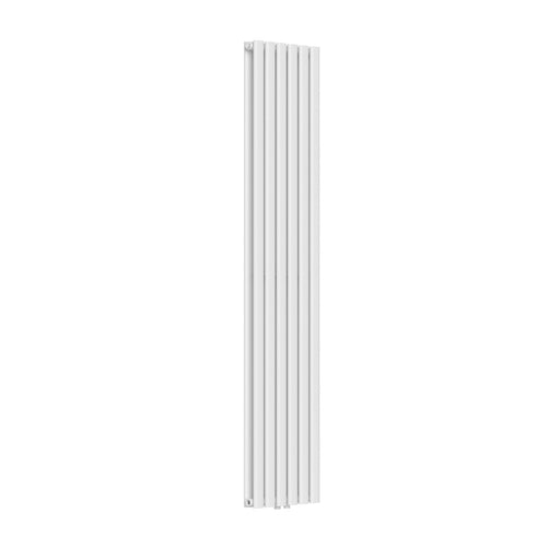 Granada White Vertical Round Panel Radiator  1800x360mm