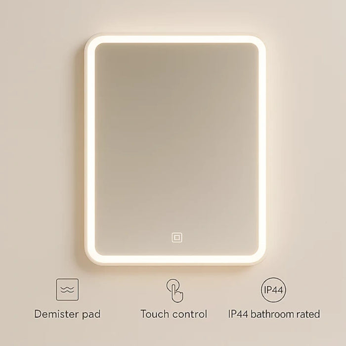 Ferrara 500 x 700mm LED Mirror with Touch Switch & Demister