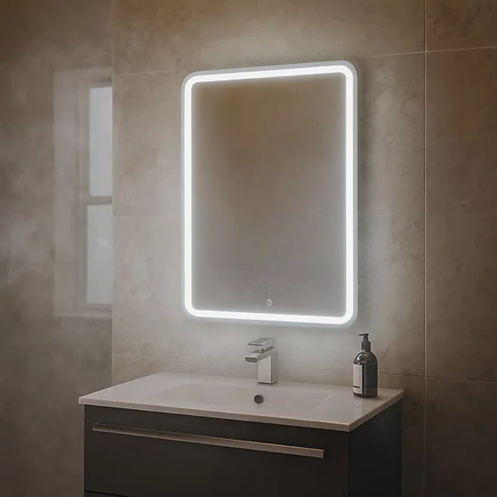 Ferrara 500 x 700mm LED Mirror with Touch Switch & Demister