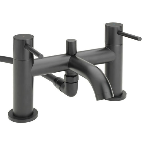 Piza Bath Shower Mixer Tap Black - Bathroom Warehouse