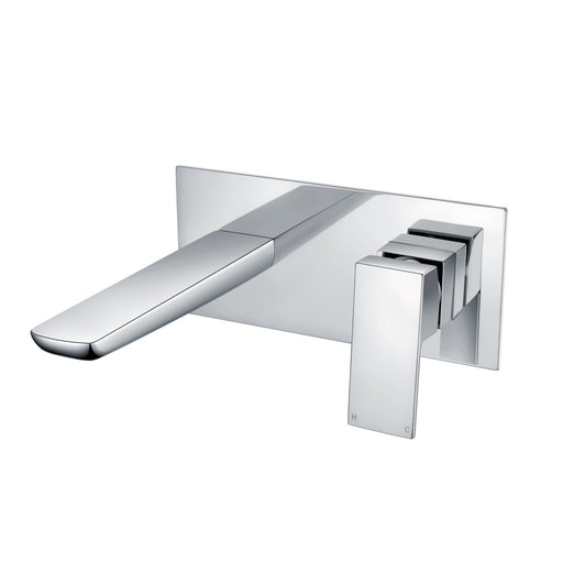 Chrome Wall Mounted Basin Tap