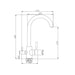 Chrome 3-in-1 Kitchen Tap Spec