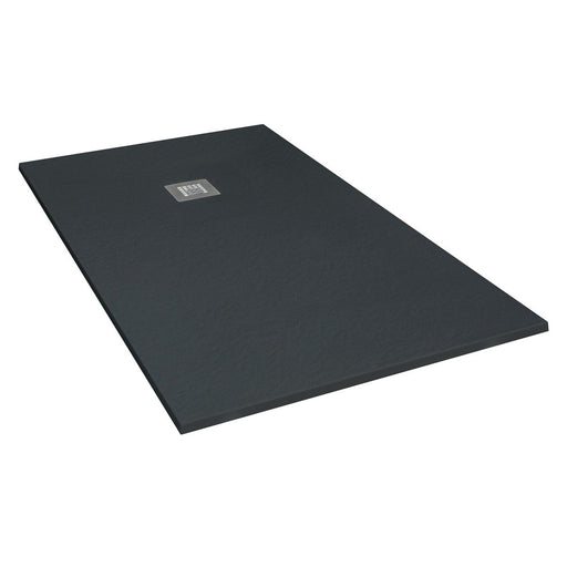 Slate Shower Tray Rectangle Anthracite 700mm Wide - Bathroom Warehouse