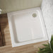 Slim rectangle shower tray