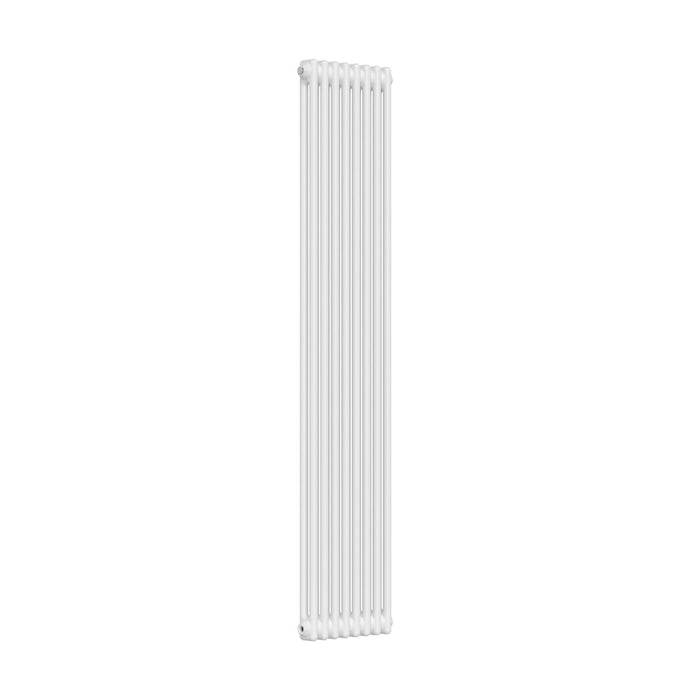 Traditional 2 Column Vertical Radiator White - Bathroom Warehouse