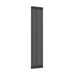 Traditional 3 Column Vertical Anthracite Radiator - Bathroom Warehouse