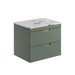 Vicenza 600mm 2 Drawer Unit & Counter Top - Bathroom Warehouse